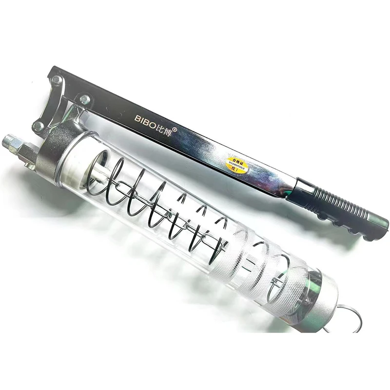 Harden Top Quality 900cc Double Pump Pressure Hand-operated Grease Gun For Auto Repair Lubrication Tools