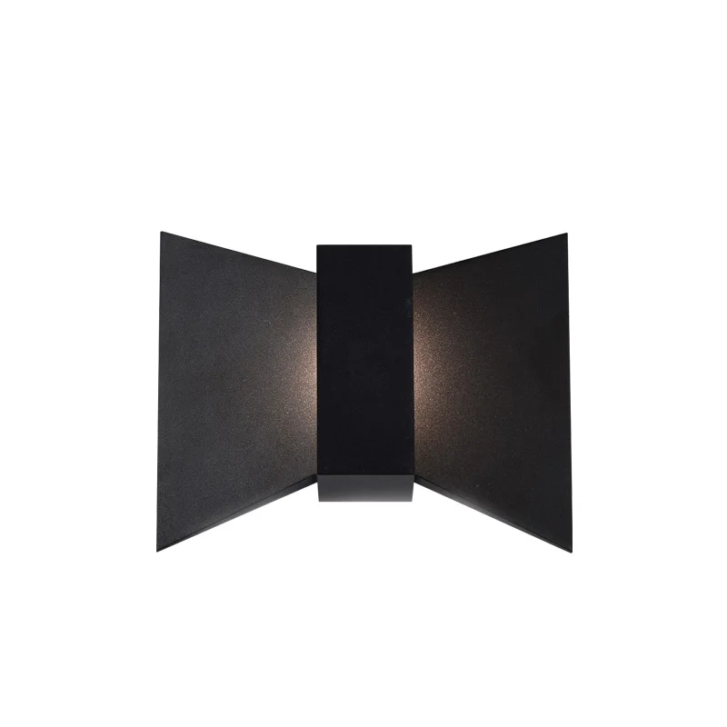 
Living Room Wall Light Art Style Indoor Lighting Black LED Wall Lamps 
