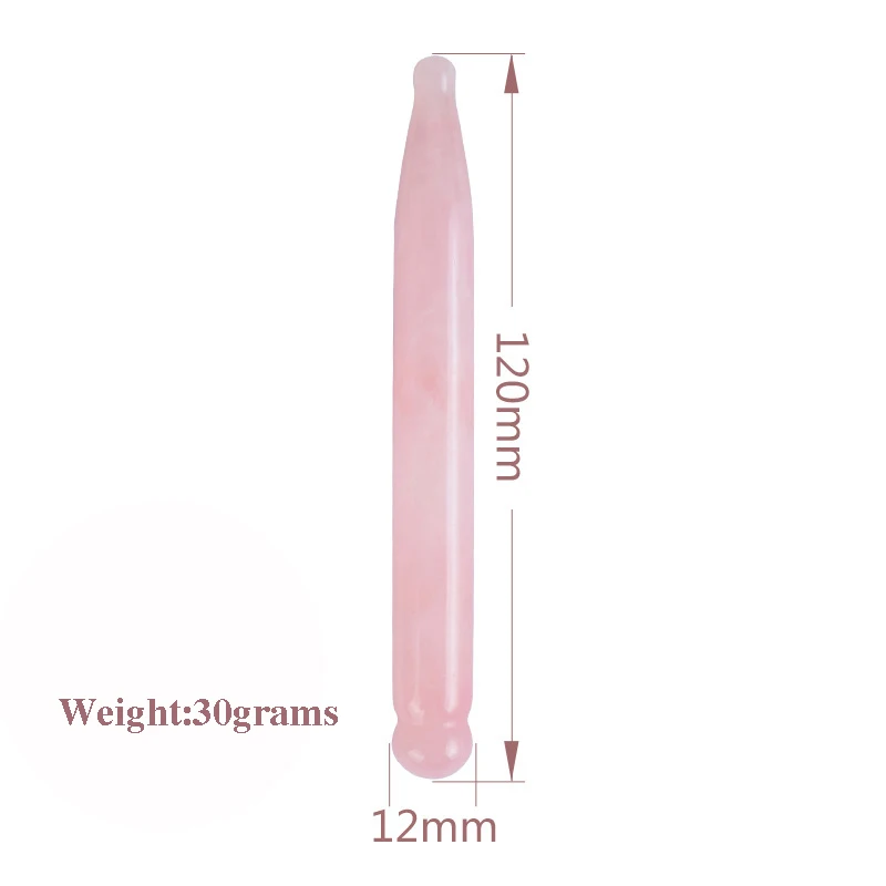 genuine natural stone collection reflexology massage tool, press acupuncture pen for whole body and face