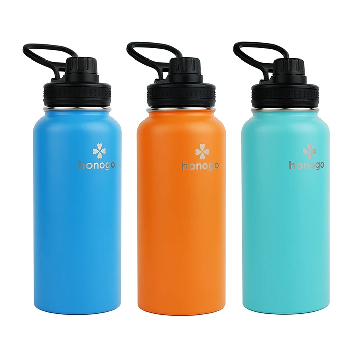 Popular 32oz Takeya Double Wall Stainless Steel Thermos Sports Bottle Vacuum Flasks Thermoses Thermoflask With Spout Lid