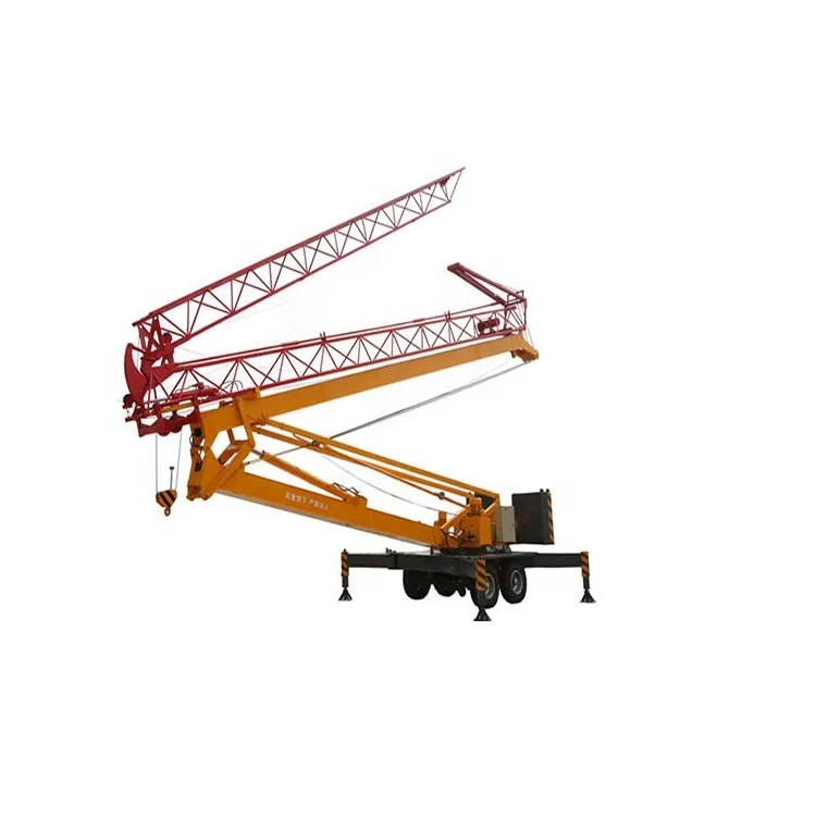 Finest price mini self erecting tower crane Haoboc TK32 tower crane