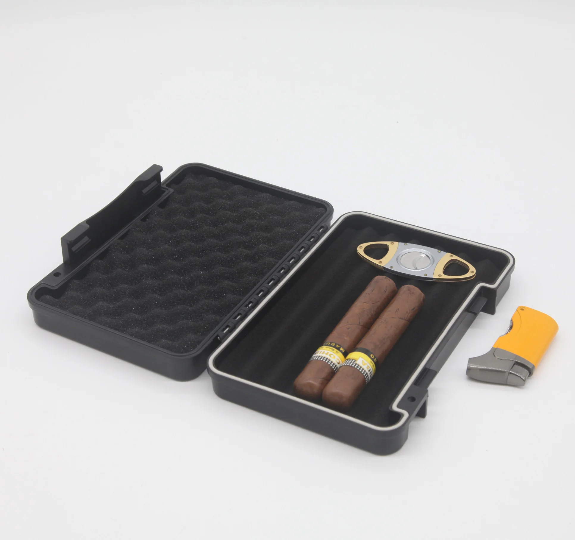 2022 г. новый дизайн коробка для сигар набор хранения дорожный хьюмидор портсигар