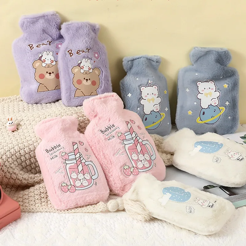CDH36 Cold Winter Warmer Cute Hot Water Bag Plush Bag