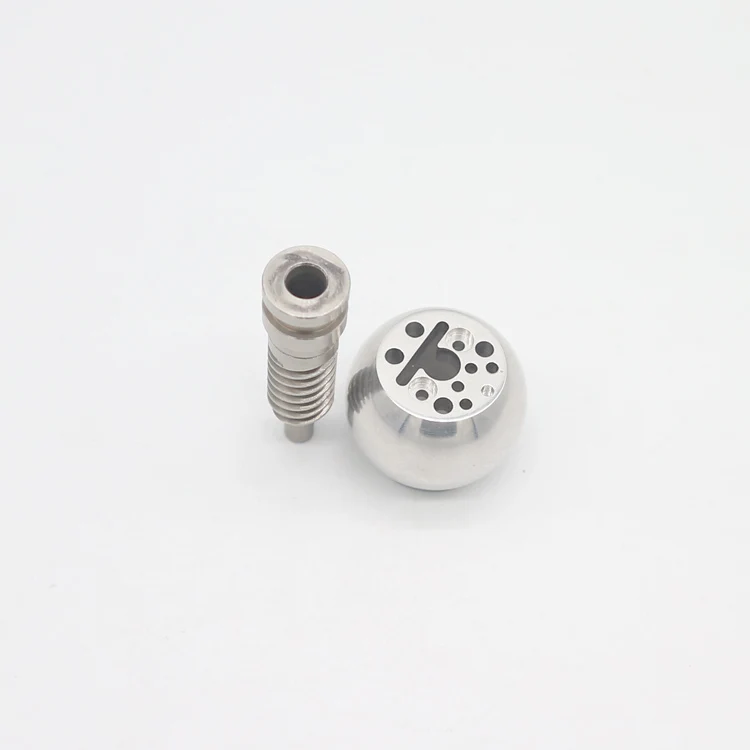 High-precision OEM metal parts stainless steel CNC machining products with MOQ 1 piece