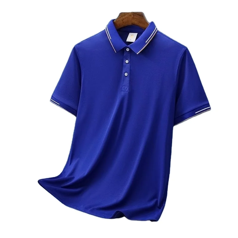 Custom Logo pattern Printing Men Polo Shirts Casual Sublimation Sports Polo T shirts For Men