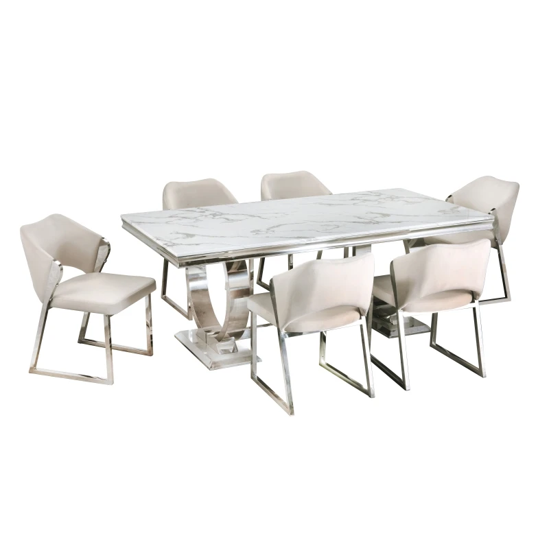 Manufacturers high quality  Wooden Leg Furniture Table Living Room Modern Table Leisure Dinning Table