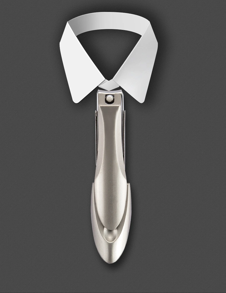 New design Mantis shape black silver stainless steel toe and finger nail clipper