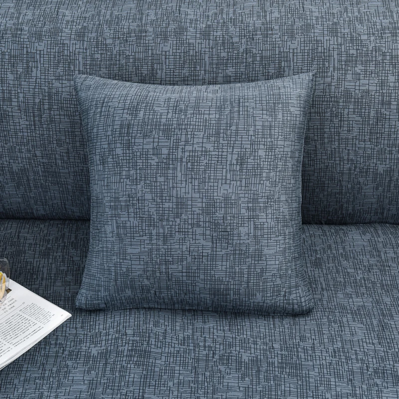 Hot sale elastic stretch printed knitting sofa covers for 3-seater sofas