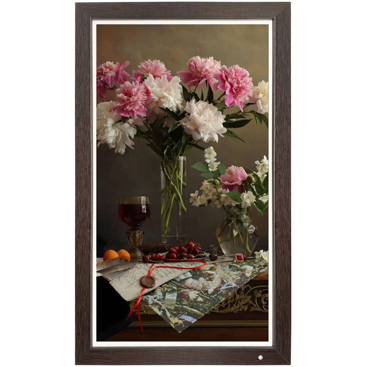 21.5 inch Private Art Gallery Exhibition Frame 1920*1080 Lcd Digital Photo Frame