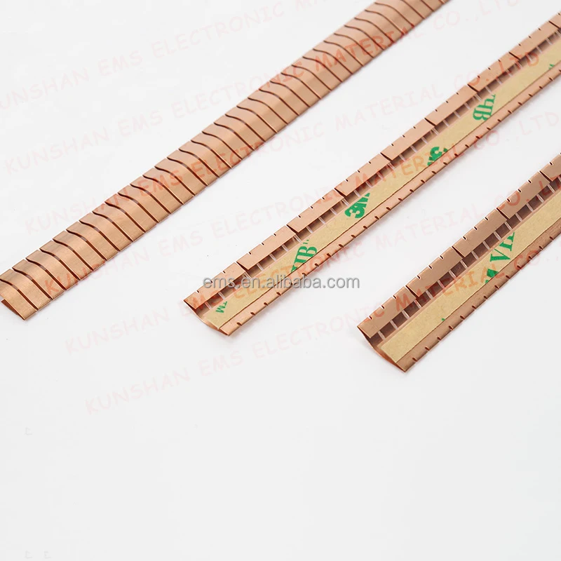 C17200 Beryllium Copper Strip High Precision EMI Shielding Clips Fingerstock