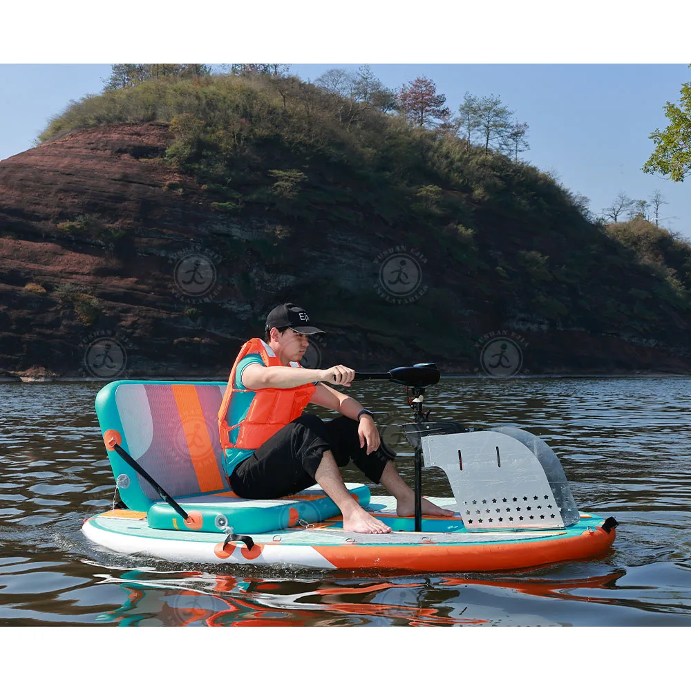 Inflatable SUP board with pedal drive Inflatable stand up board wholesale has CE certificate