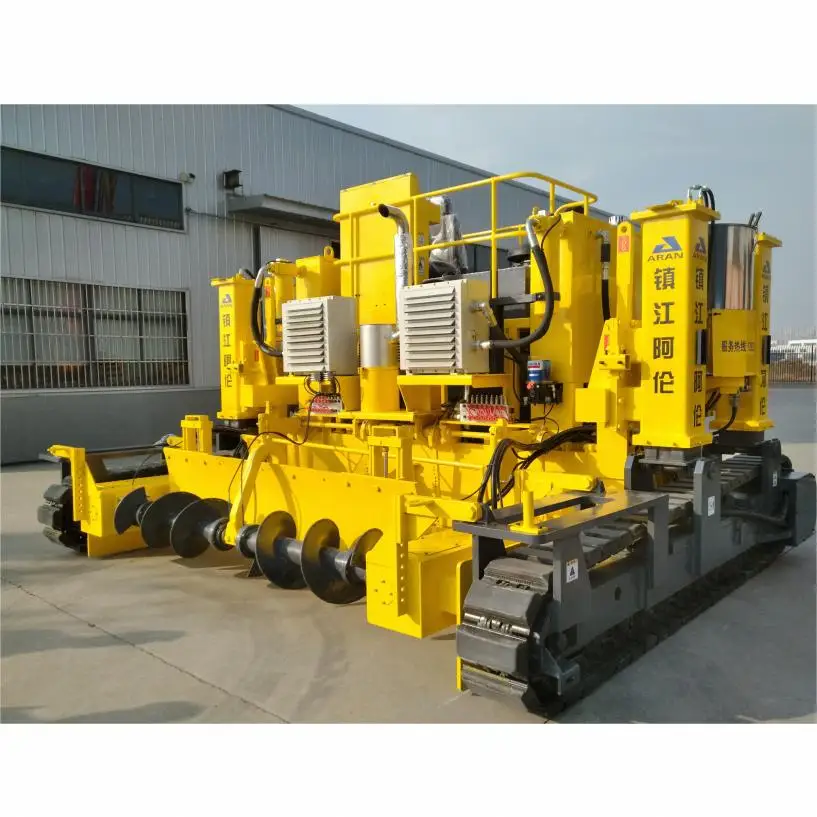 ZJALJ Drainage Ditch Cement Concrete Small Paver Equipment Slipform Curb And Gutter Machine