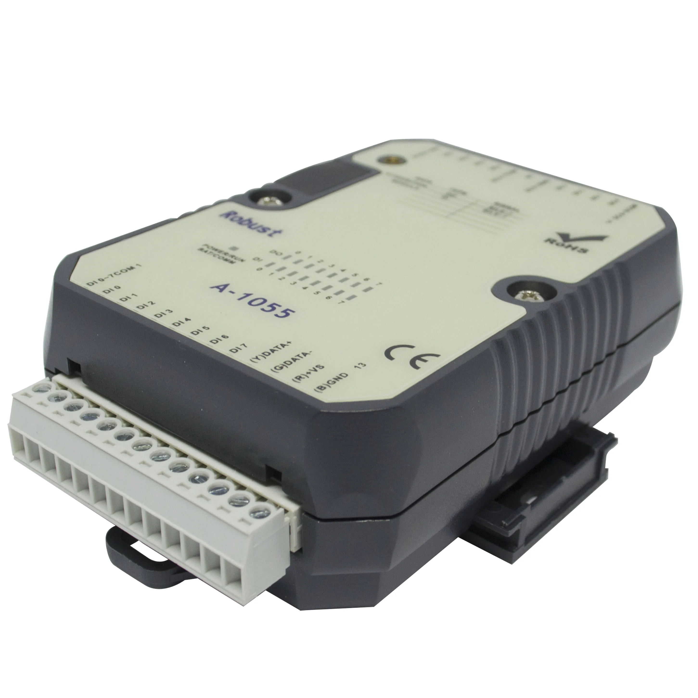 I/O Module with 8DI 8DO RS-485 Modbus RTU  (A-1055)