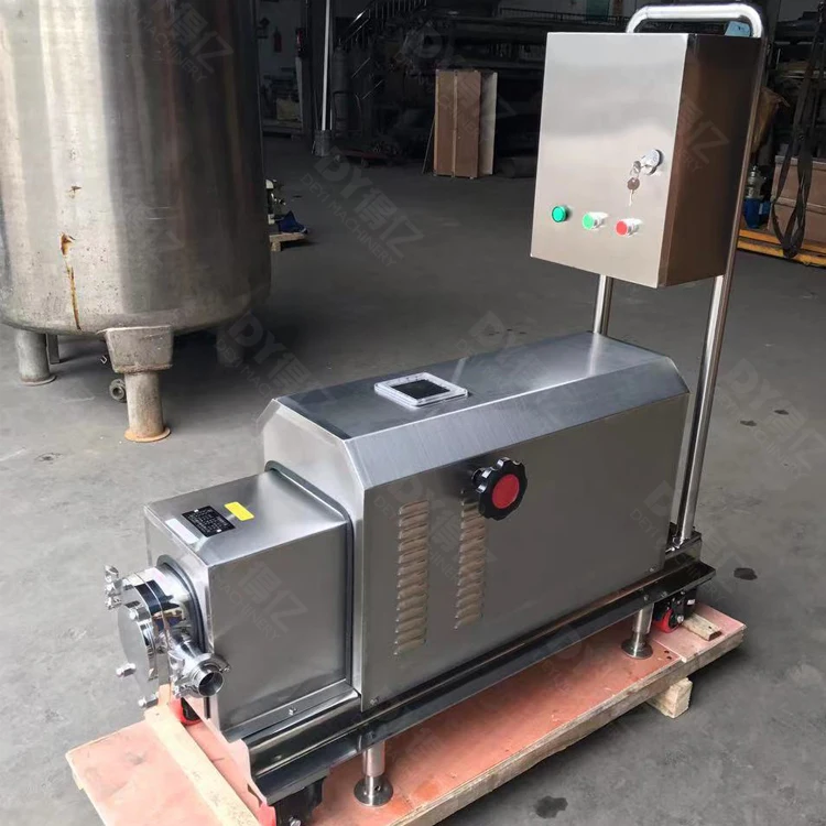 Deyi stainless steel sanitary lobe honey pump mayonnaise lobe pump with electric control box