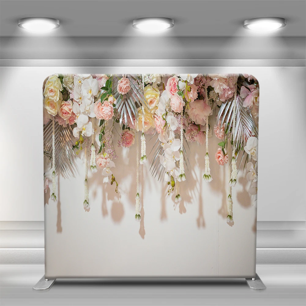 10ft 8ft Advertising Aluminium Tension Fabric Backdrop Photo Booth Backdrop Display and Event Stand