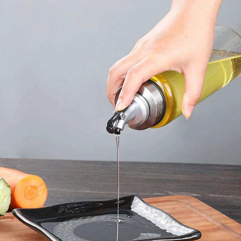 Olive Oil Bottle Sprayer Wine Pourer Sauce Boat Nozzle Liquor Oil Dispenser ASB Lock Leak-Proof Plug Bottle Stopper Kitchen Tool