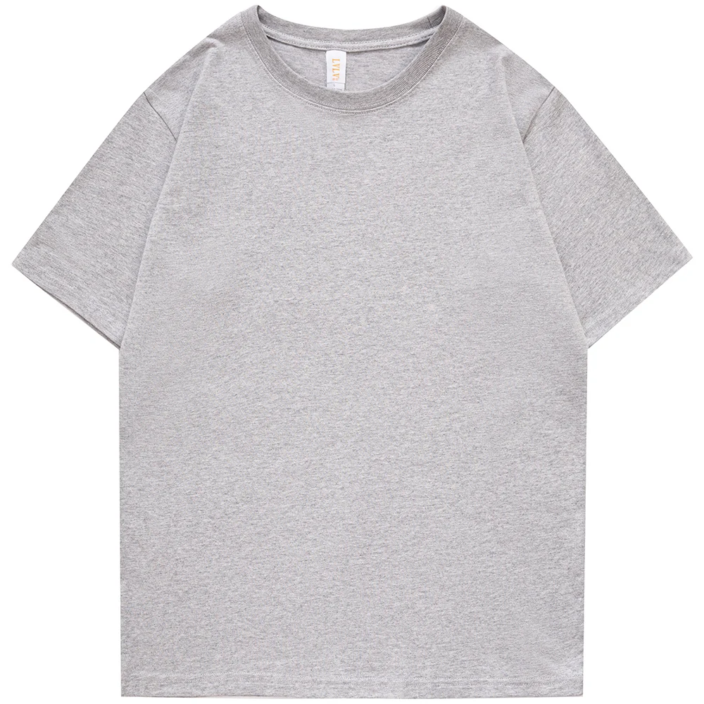 Wholesale US sizing top quality cotton printing brand plain t shirt