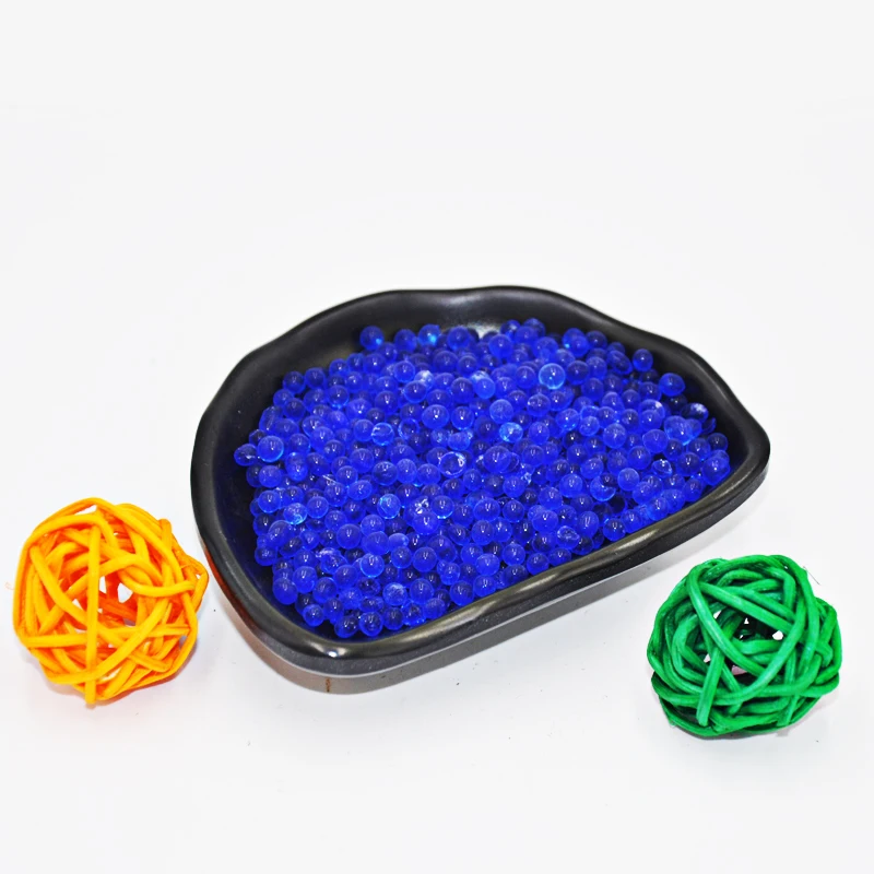 blue food grade silica gel color-changing pink silica gel for moisture adsorber