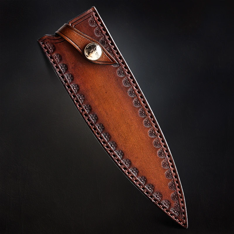 Высококачественный аксессуар для кухонных ножей кожаный футляр