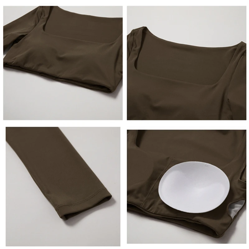 Женские спортивные Леггинсы с длинным рукавом