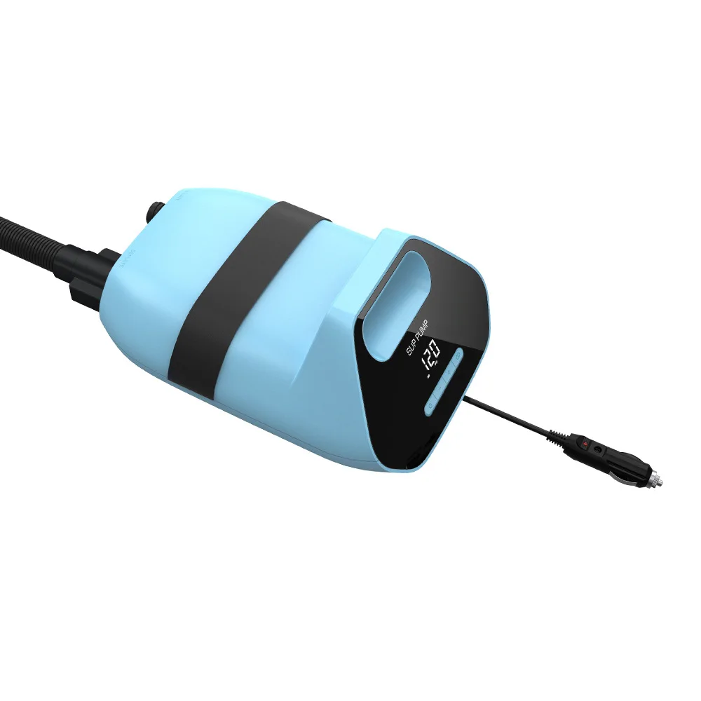 New Style High Pressure 20psi Electric SUP Pump Double Action Smart Air Pump Ball Accessory ABS Paddle Board Fitness Exercise