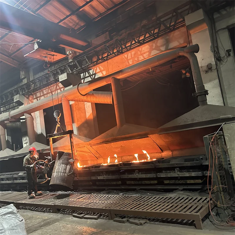 Precision Ductile Iron Cylinder Heads for Automotive Engines Custom Sand Casting Steel Components Industrial Application
