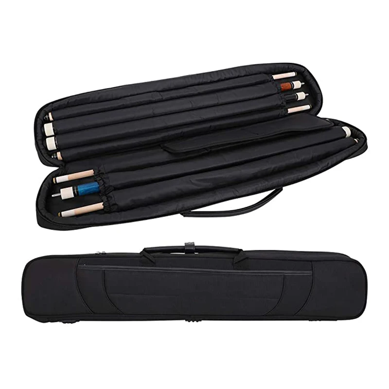 Hot Selling Waterproof Large 3x4 Pool Billiard Stick Case Pool Cue Case Carry Case Bag