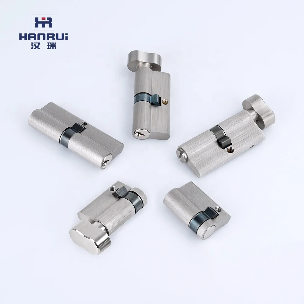 Lock Cylinder 6 pins brass material EN1303 used in fire mortise lock profile lock cylinder also have master keyed system