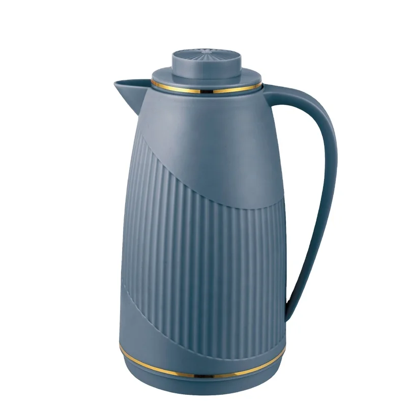 Sunlife factory  pink glass refill inner thermal insulated Arabian arabic tea flask plastic vacuum thermo jug