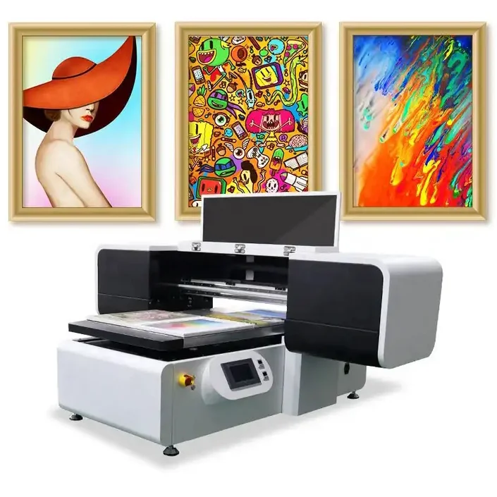 Raised Text Embossing Glossy Wide Color Range Photographic Print Level Bottle Wood Metal 6090 Uv Printer A1