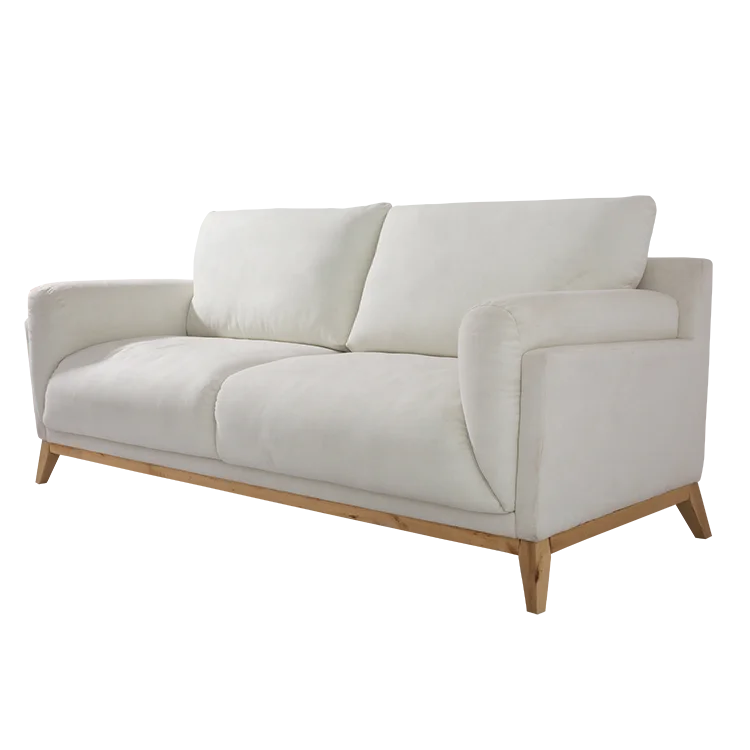 Nisco Cheap Price Living Room Loveseat Fabric Two-Seater Sofa