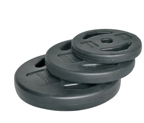 Wholesale price competitive colorful rubber cement Dumbbell piece bumper plates Weight Plate