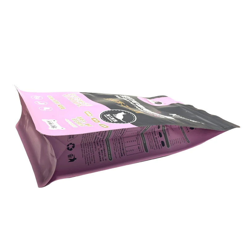 Plastic Pet Food Packaging Bag Stand Up Pouches