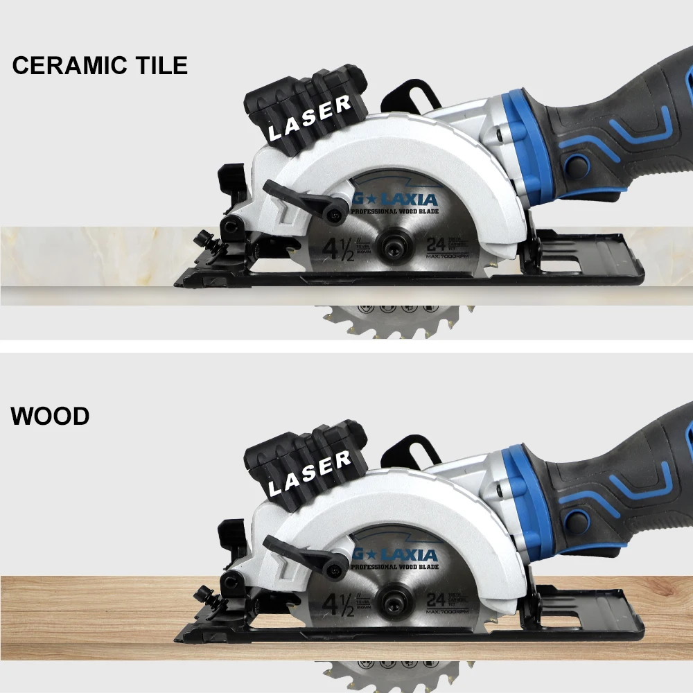 PRO 76604 провел 4-1/2 в. Мини-циркулярная пила