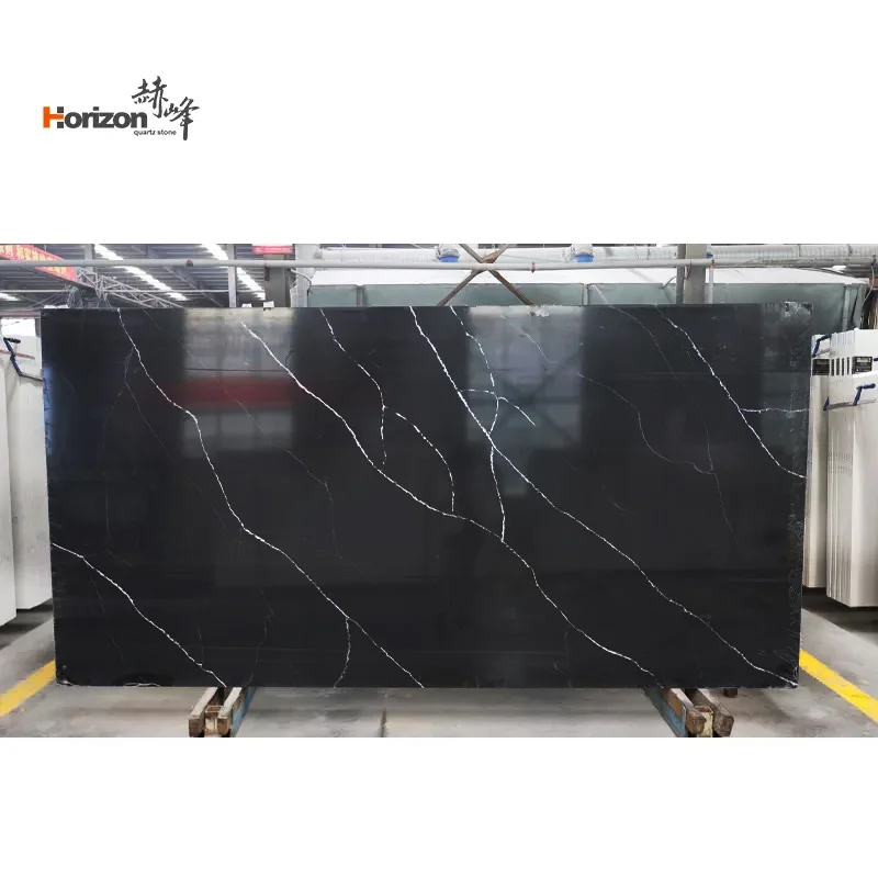 Engineered Quartzo Quartz Surface Slabs Horizon Countertop Quartz Stone