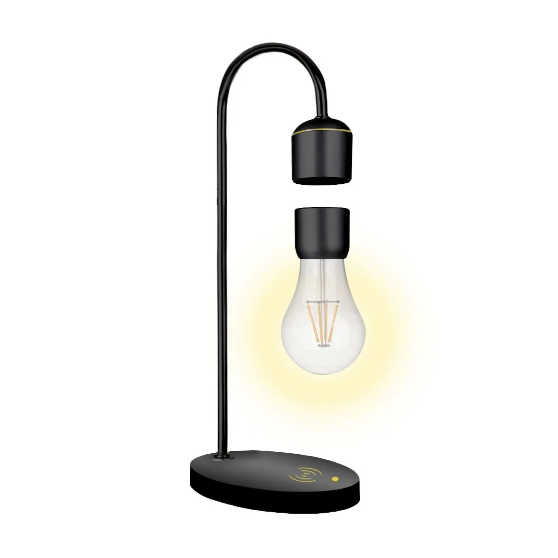 Floating light levitate led cloud switch antigravity magic levitation vga wooden bulb charging base ufo levitating lamp