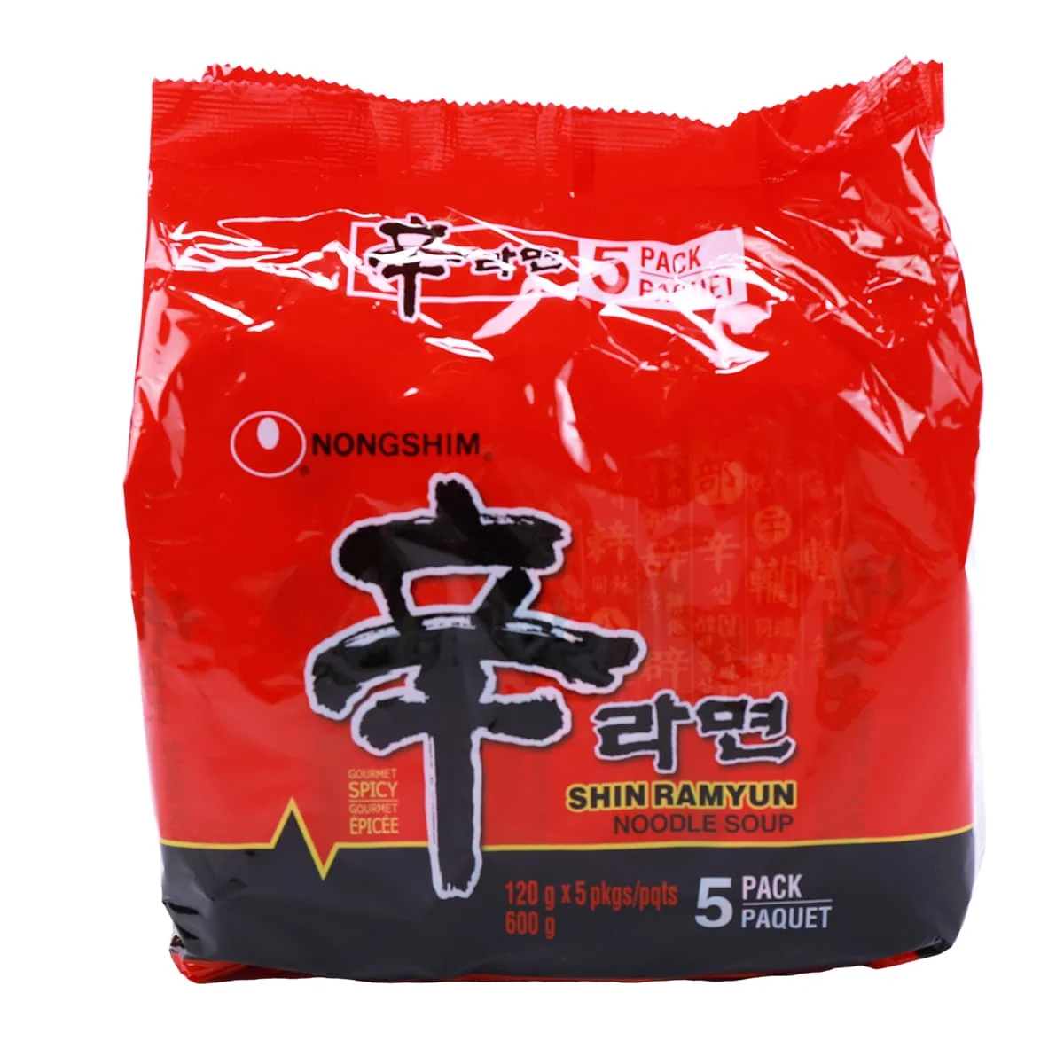 Chinese Manufacture Noodles Nong Shim Spicy Mushroom Instant Noodle Fast Food Instant Noodles