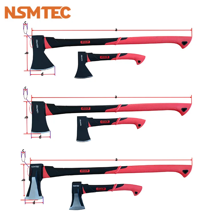 NSMTEC лучший дробящий топор для сплит-деревянного клина 1000 г 1500 2000