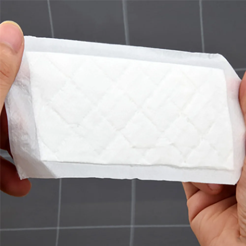 Support Custom White Food Grade Eco-friendly Convenient Disposable Anti Slip Meat Food Absorbent Pad