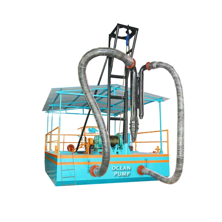 Self Propelled Barge Small Dredging Boat Sand Dredger