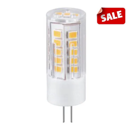 Hanlux G9 LED Light Bulb Bi Pin Base Winshine 6000K Daylight G9 Base Bulbs for Chandeliers 4W (40W Halogen Equivalent) 360 Angle