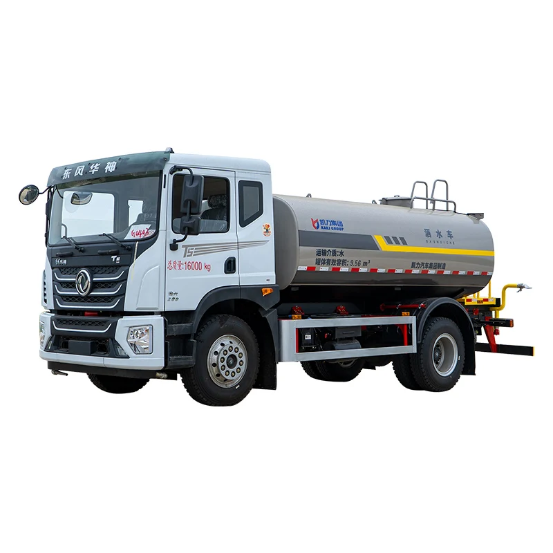 China Dongfeng 6*4 Water Sprinkler Tanker Truck 8 Ton Water Tanker 4x2 Dongfeng Truck 8000 Liter Water Tank