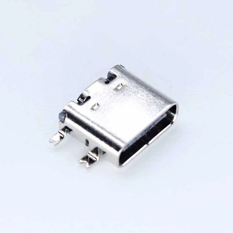 Xyfw Smt Usb 3.1 Type C Female Charging Connector For Pcb Mount Jack 16Pin Socket