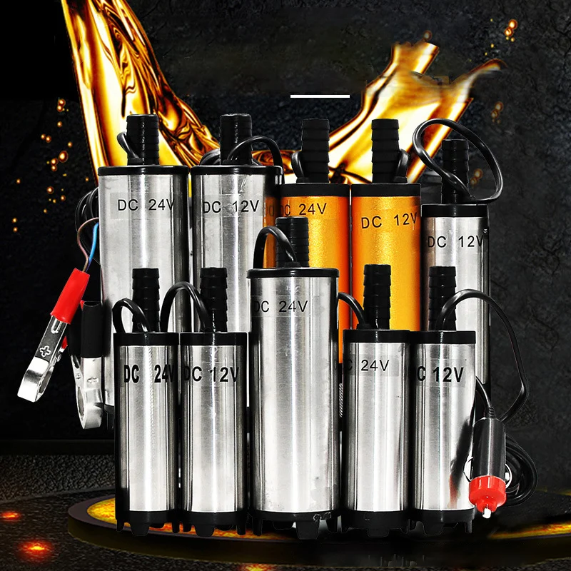 Wholesale automatic electric water pumping diesel 24 V small submersible oil suction jet gasoline pump machine