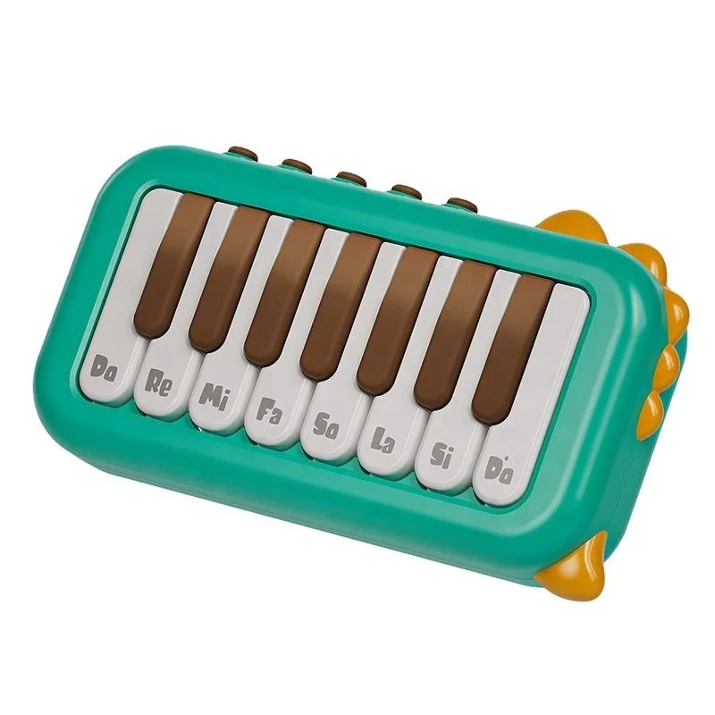 Kids Multifunctional Music Keyboard with Lights Baby Piano  Portable Child Pocket Piano