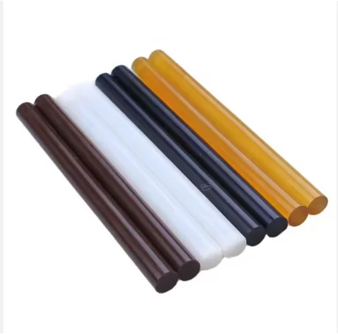 Wholesale hot selling colorful  glue stick for glue gun 7mm 11mm  Adhesive Wood glue stick