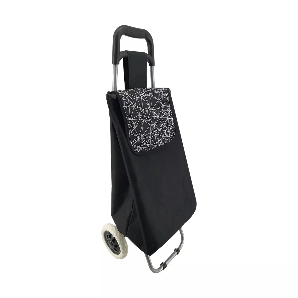 low price waterproof fabric trolley shopping bag vegetable