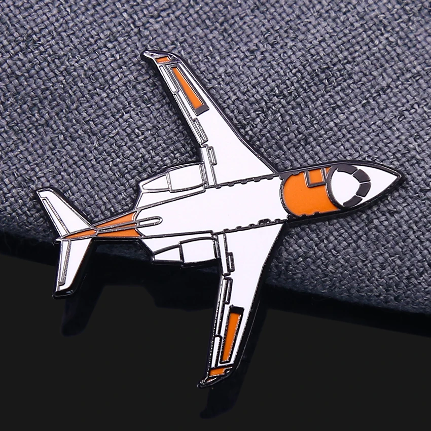 Metal Hard Enamel a custom Aviation Aircraft  Airplane Pins