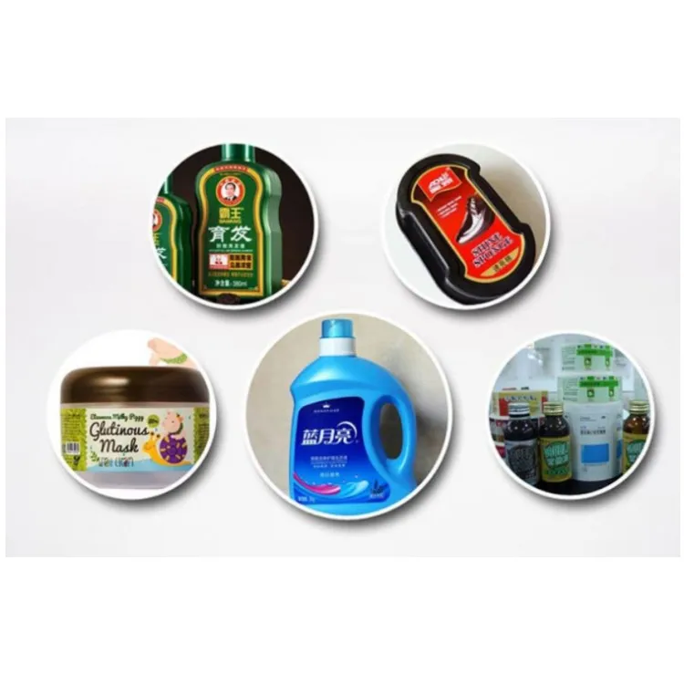 semi automatic round wine bottle paper sticker oval labeling machine label