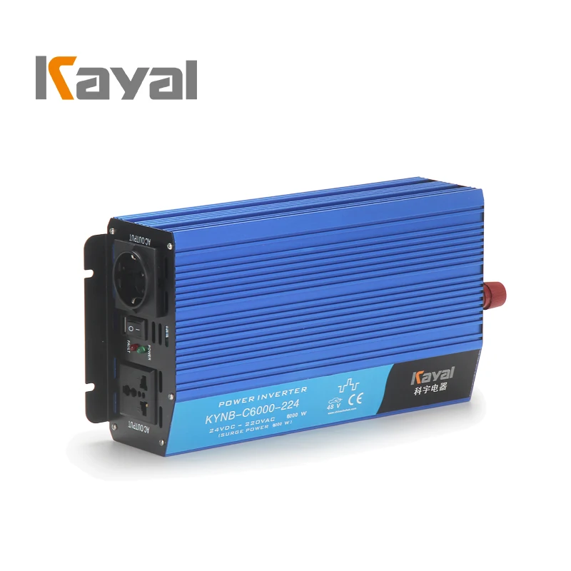 KAYAL 5kva dc 12 v 48 v to ac 220 v чистый синусоидальный инвертор 6000 w